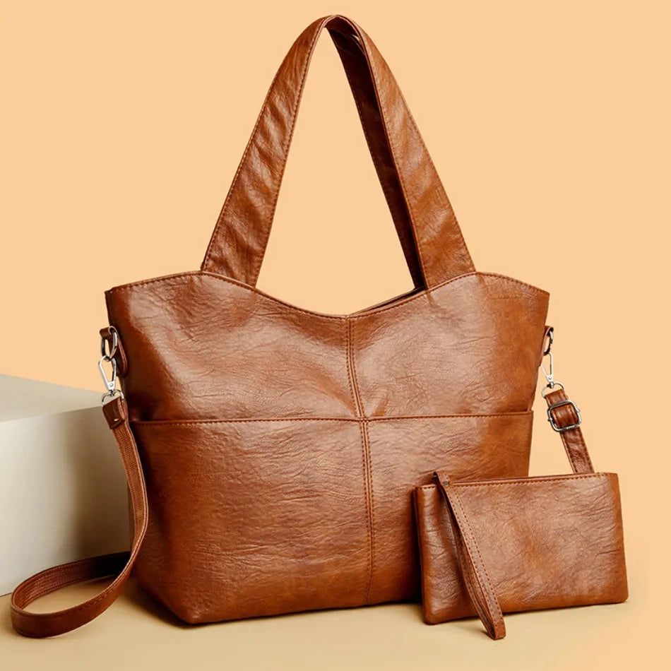 Gabbie – Elegante Strukturierte Tasche mit Doppelgriff