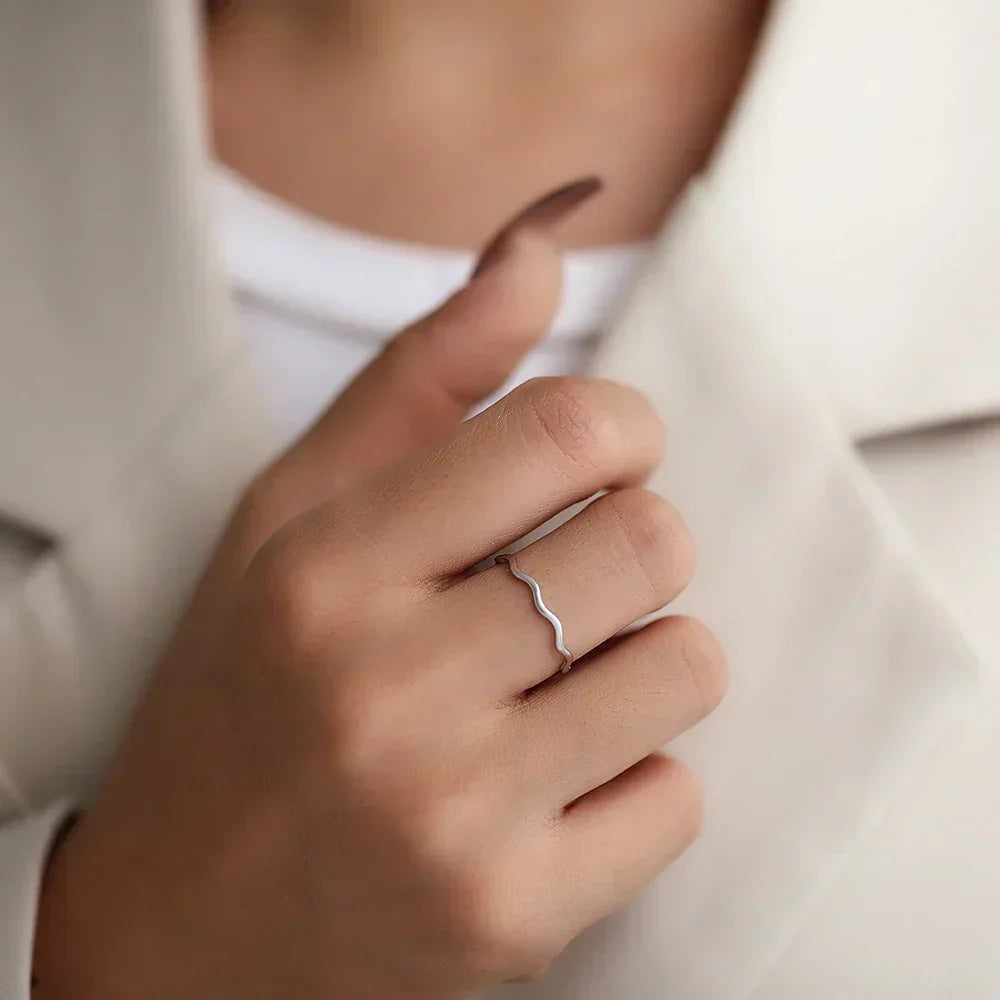 Elowia – Bague de rio infinito elegante