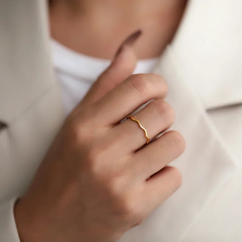 Elowia – Bague de rio infinito elegante