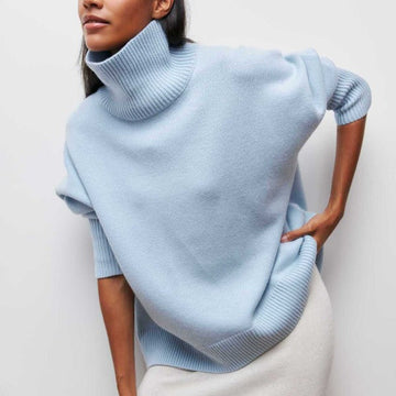 Berenice – Pullover com Colar Alto