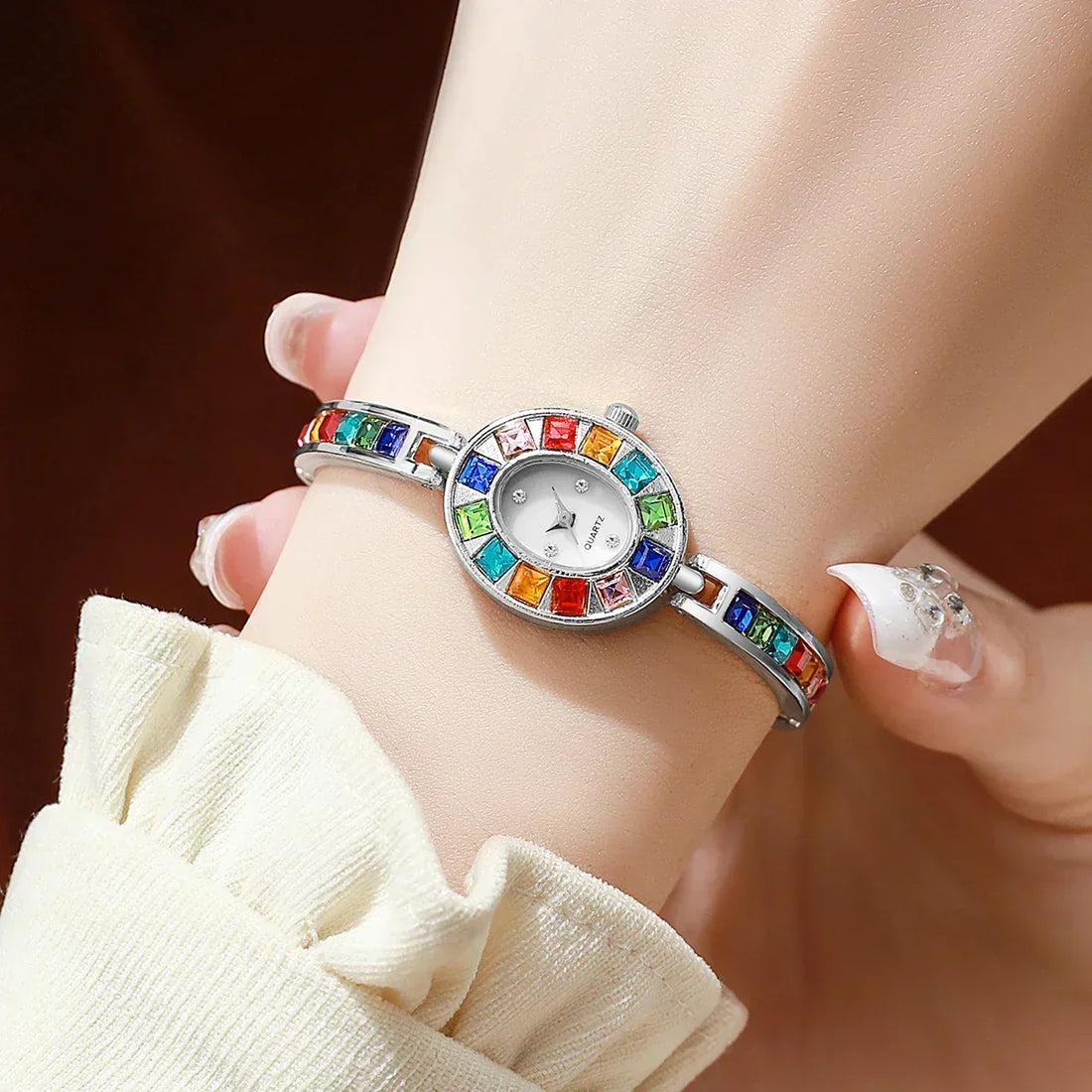 Rayna – Montre Brilho Solar e Lente Prismática