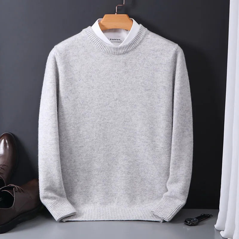 Pulôver masculino elegante de estilo premium