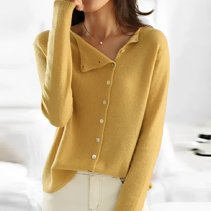 Jessel - Cardigã elegante tricotado para mulheres