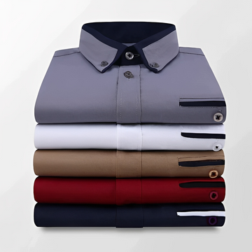 Gerson - Camisa de verão tendência para homem