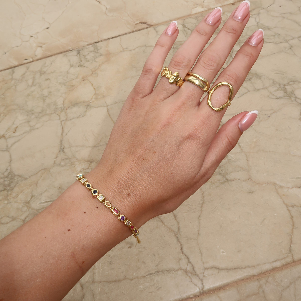 Ashley – Elegante anel duplo