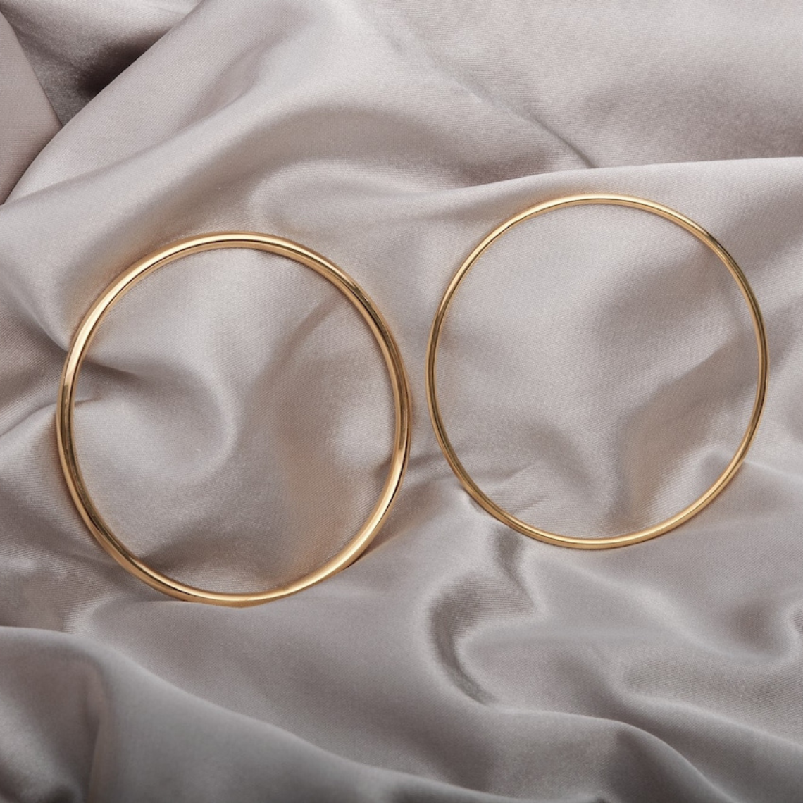 Pulseira clássica - Pulseira dourada de encaixe
