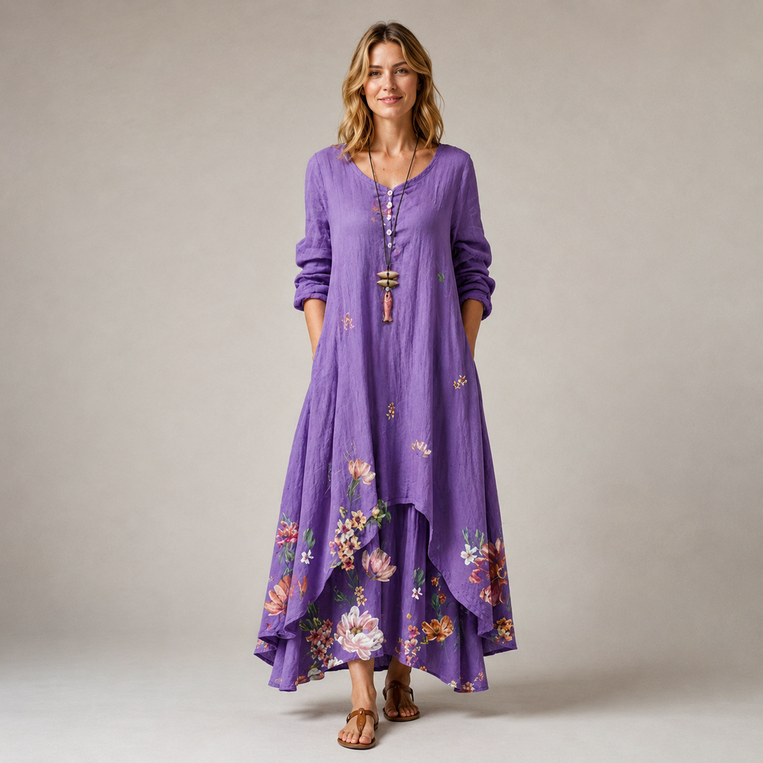 Flor – Vestido Elegante