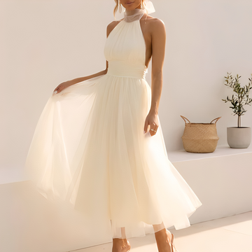 Neneta - Um vestido elegante e chique para mulher