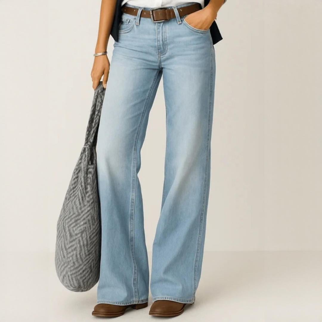 Majken - Jeans elegante com caimento solto