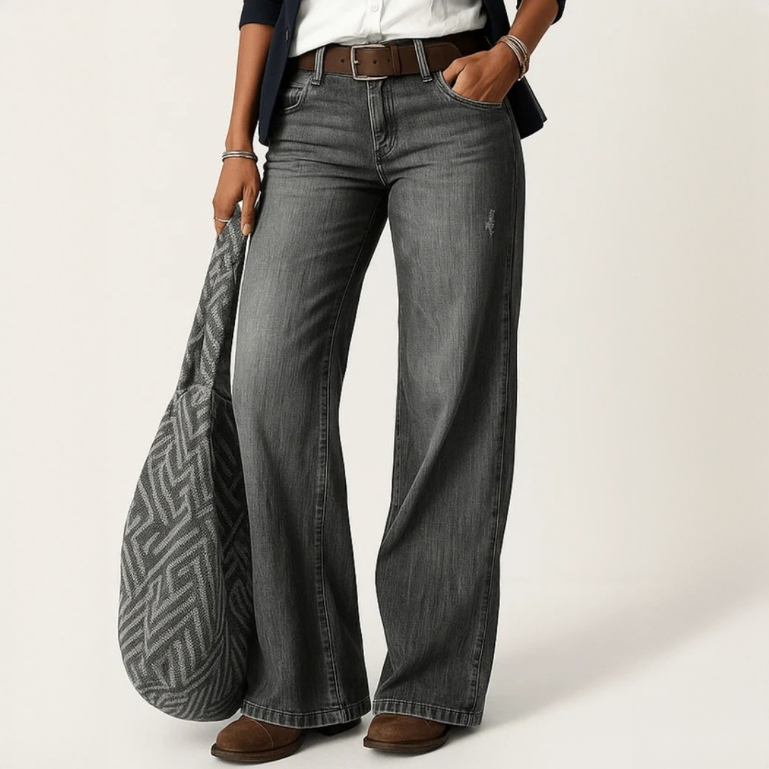 Majken - Jeans elegante com caimento solto