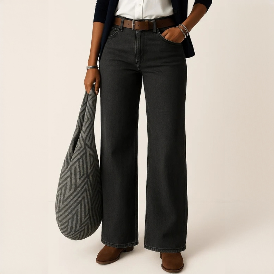 Majken - Jeans elegante com caimento solto