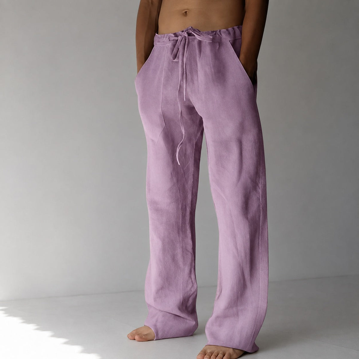 Bruce - Calças masculinas casuais em estilo relaxado