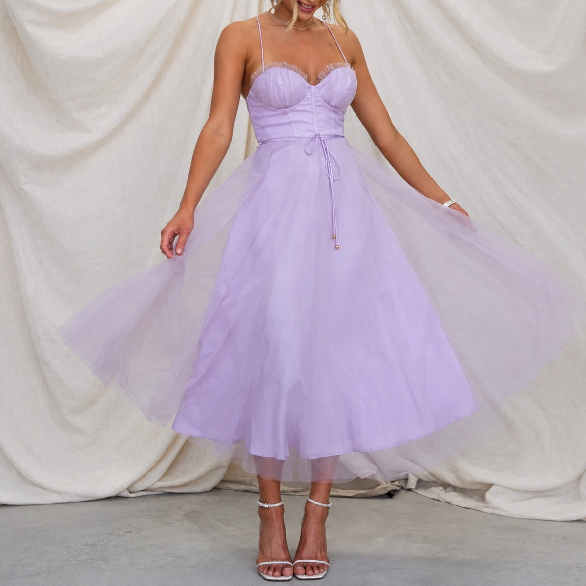 Jana - Vestido midi para dias quentes