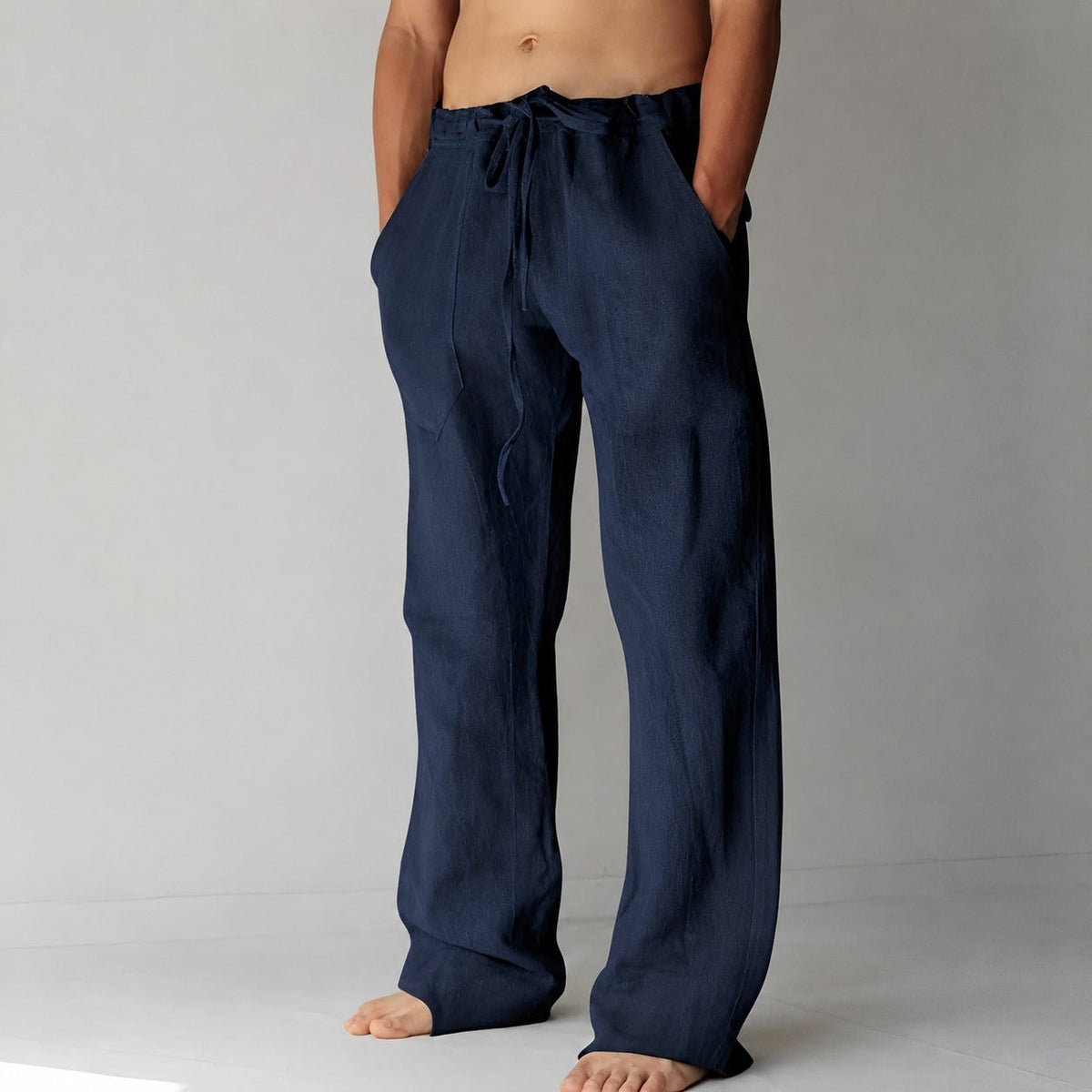Bruce - Calças masculinas casuais em estilo relaxado