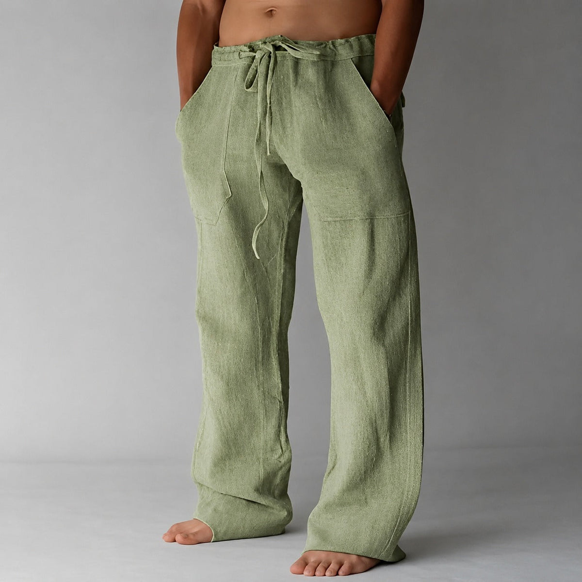 Bruce - Calças masculinas casuais em estilo relaxado