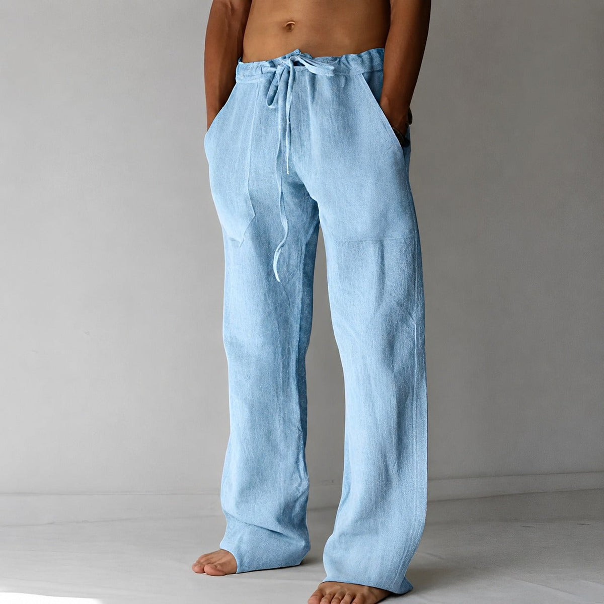 Bruce - Calças masculinas casuais em estilo relaxado
