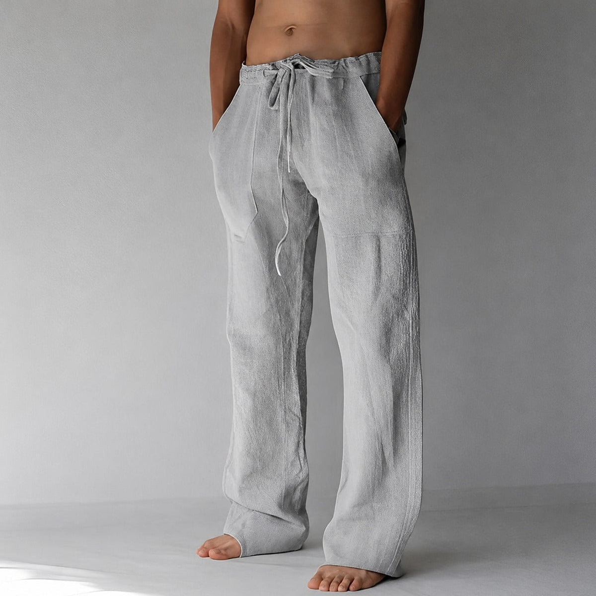 Bruce - Calças masculinas casuais em estilo relaxado