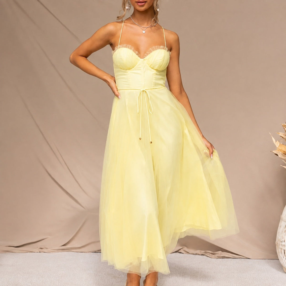Jana - Vestido midi para dias quentes