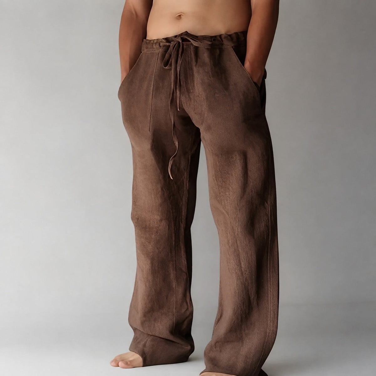 Bruce - Calças masculinas casuais em estilo relaxado