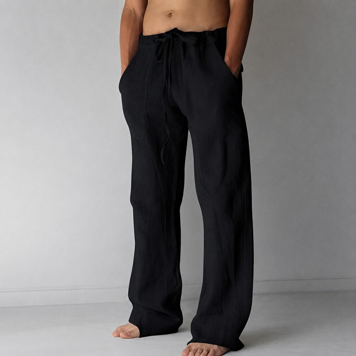 Bruce - Calças masculinas casuais em estilo relaxado