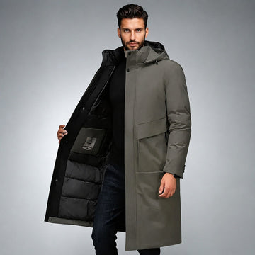 Viktor - Casaco longo e quente para o inverno