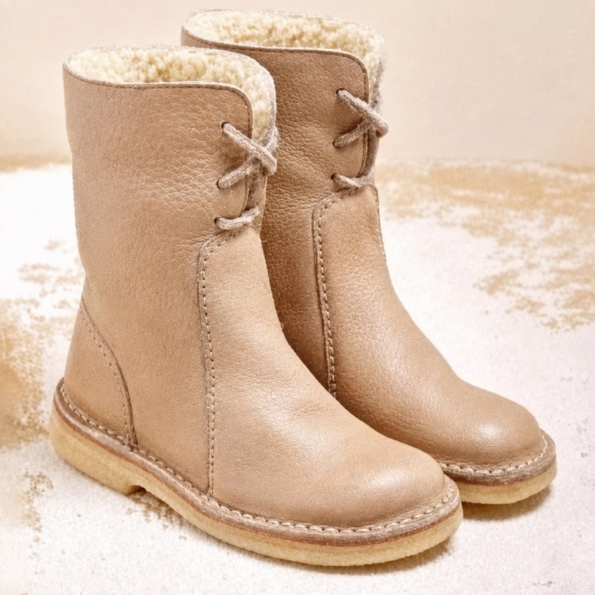 Asami - Botas femininas com forro quente