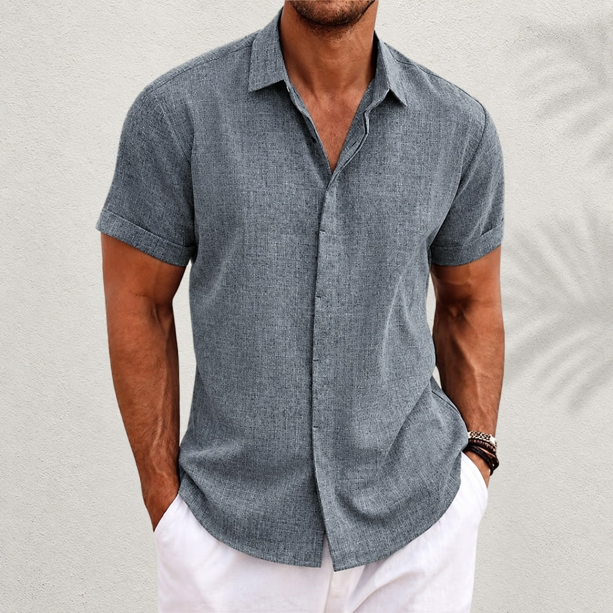 Oberon - Camiseta Masculina de Manga Curta