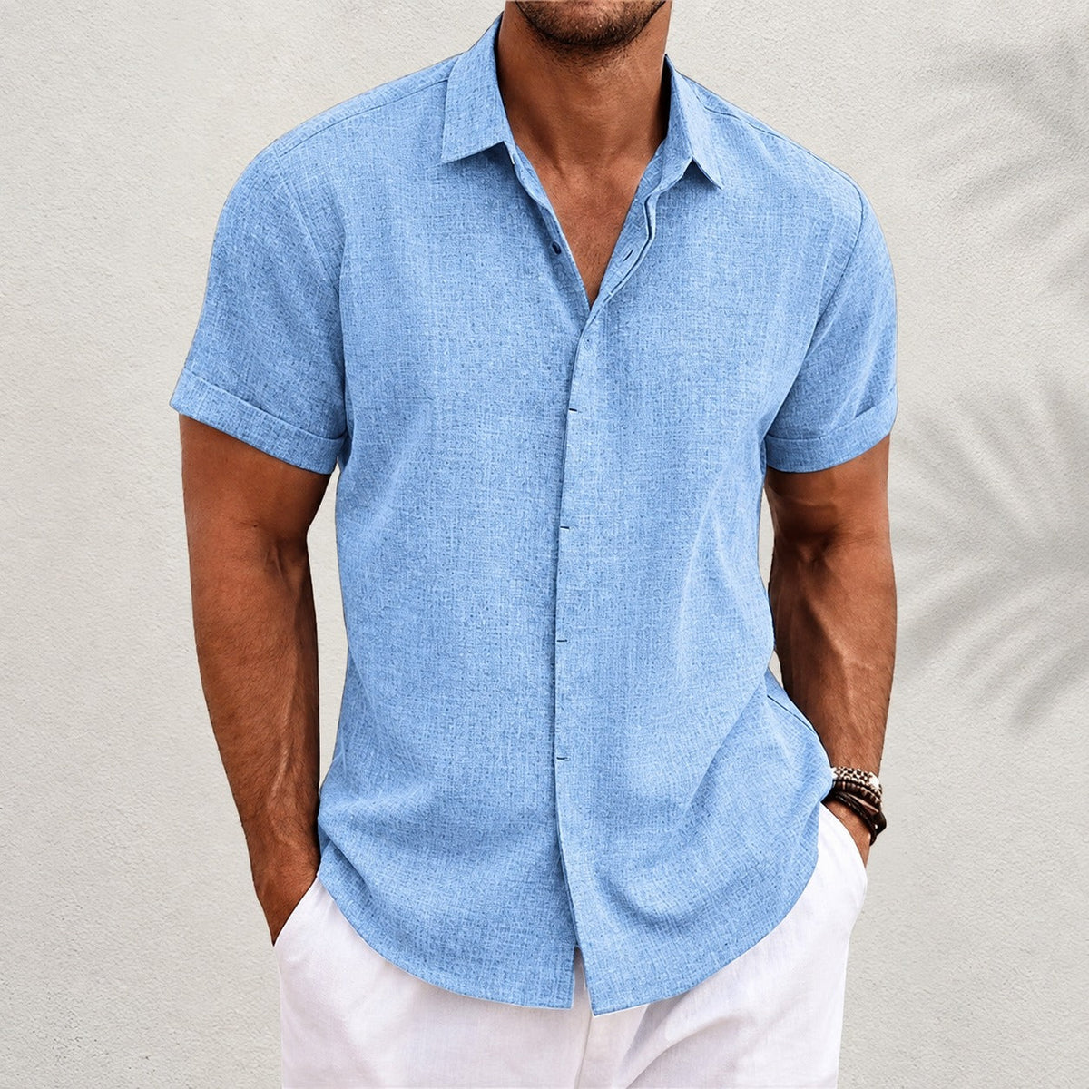 Oberon - Camiseta Masculina de Manga Curta