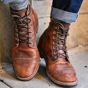 Aaron - Botas clássicas e retrô para homens