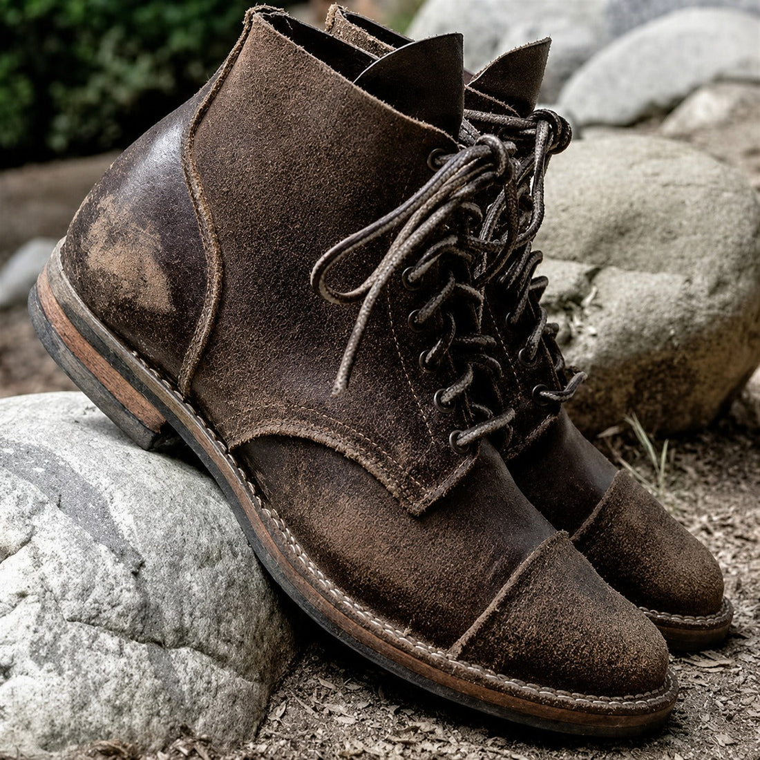 Aaron - Botas clássicas e retrô para homens