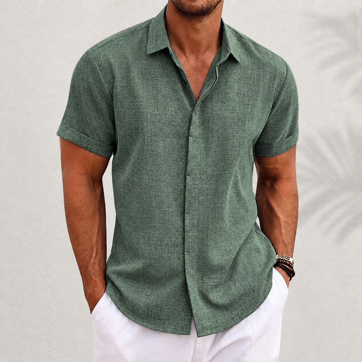 Oberon - Camiseta Masculina de Manga Curta