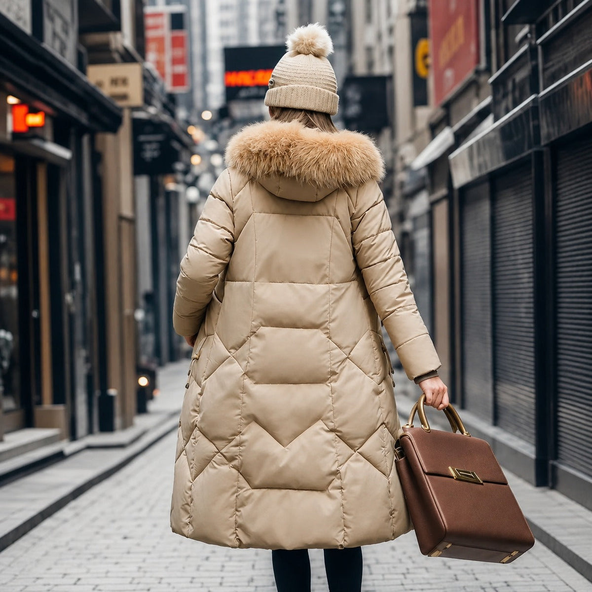 Fara - Casaco feminino em estilo italiano
