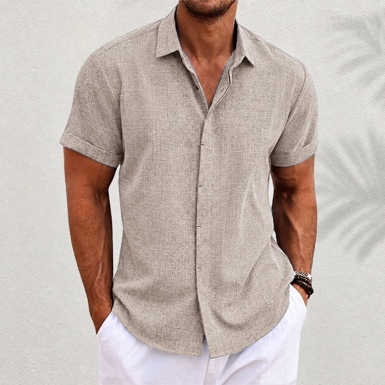 Oberon - Camiseta Masculina de Manga Curta