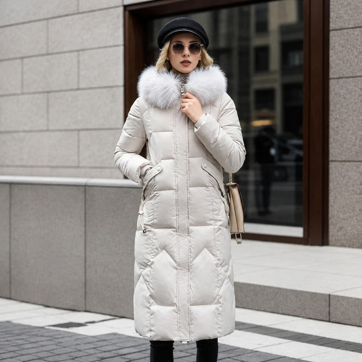 Fara - Casaco feminino em estilo italiano