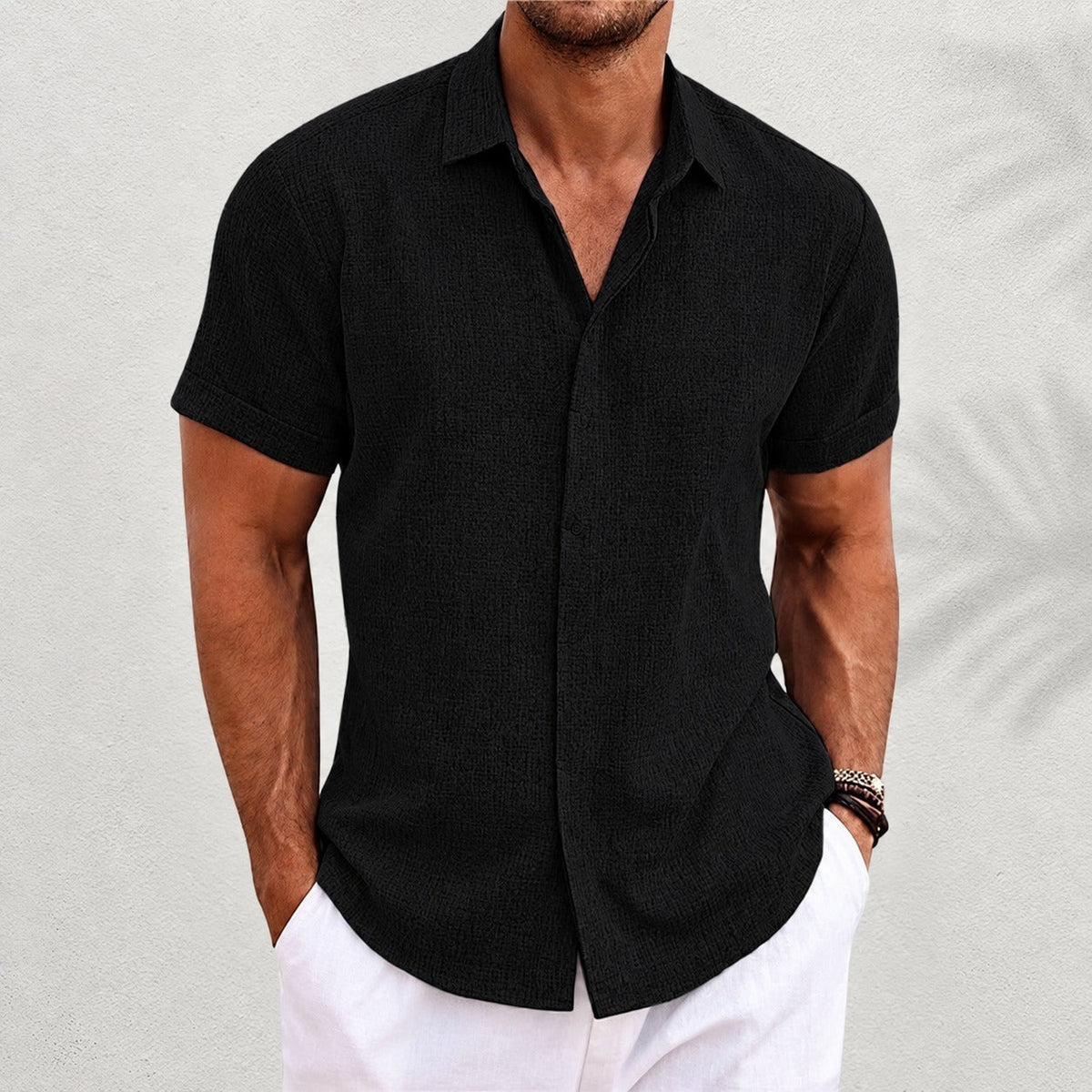 Oberon - Camiseta Masculina de Manga Curta