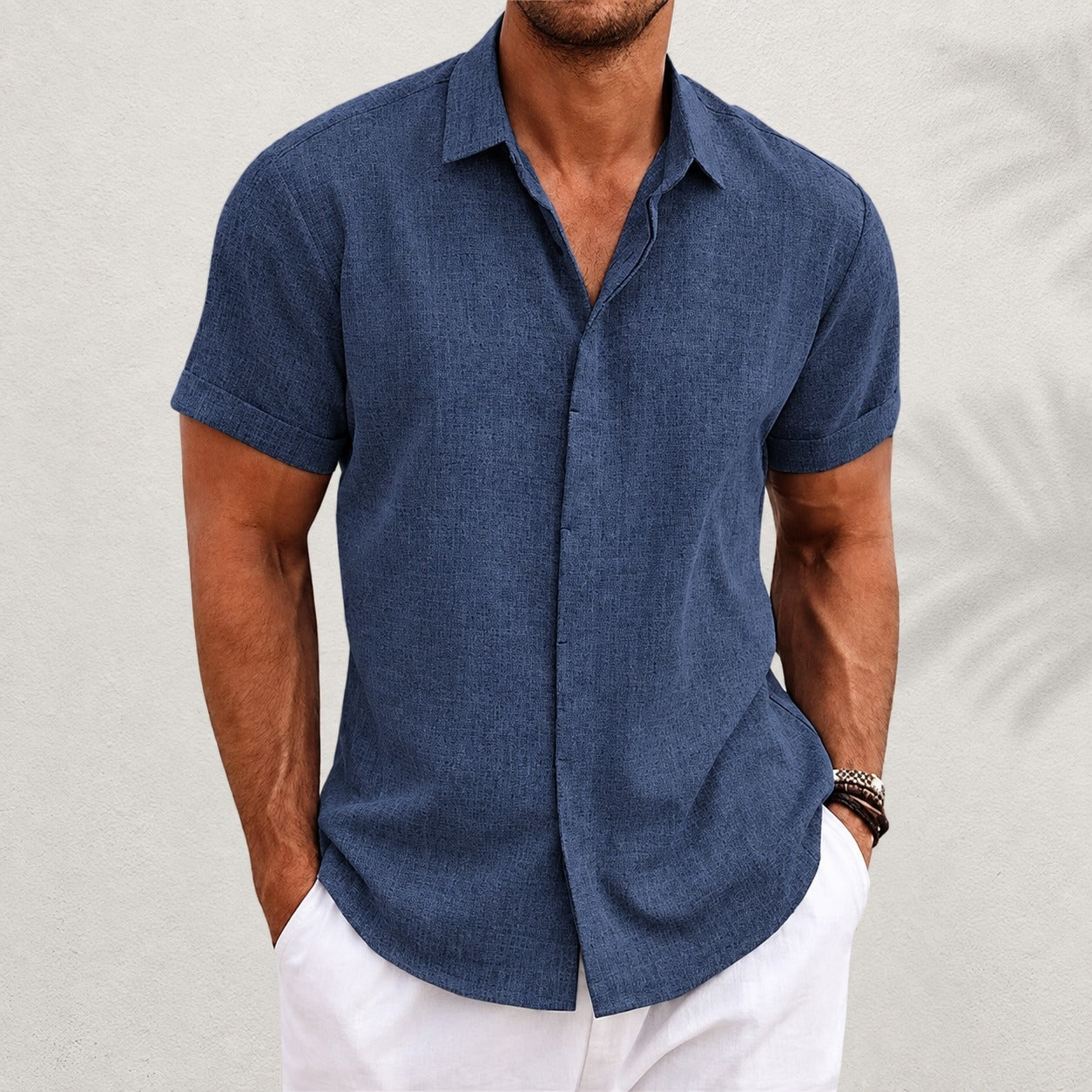 Oberon - Camiseta Masculina de Manga Curta