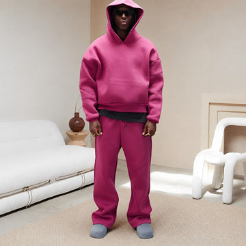 Marco - Conjunto casual com moletom oversized para homens