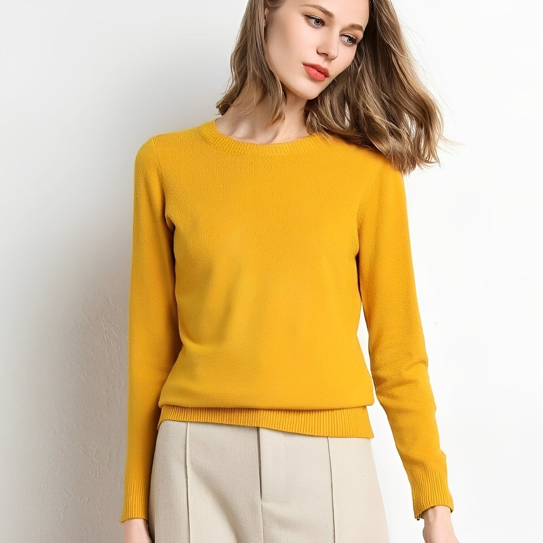 Livana - Suéter casual macio