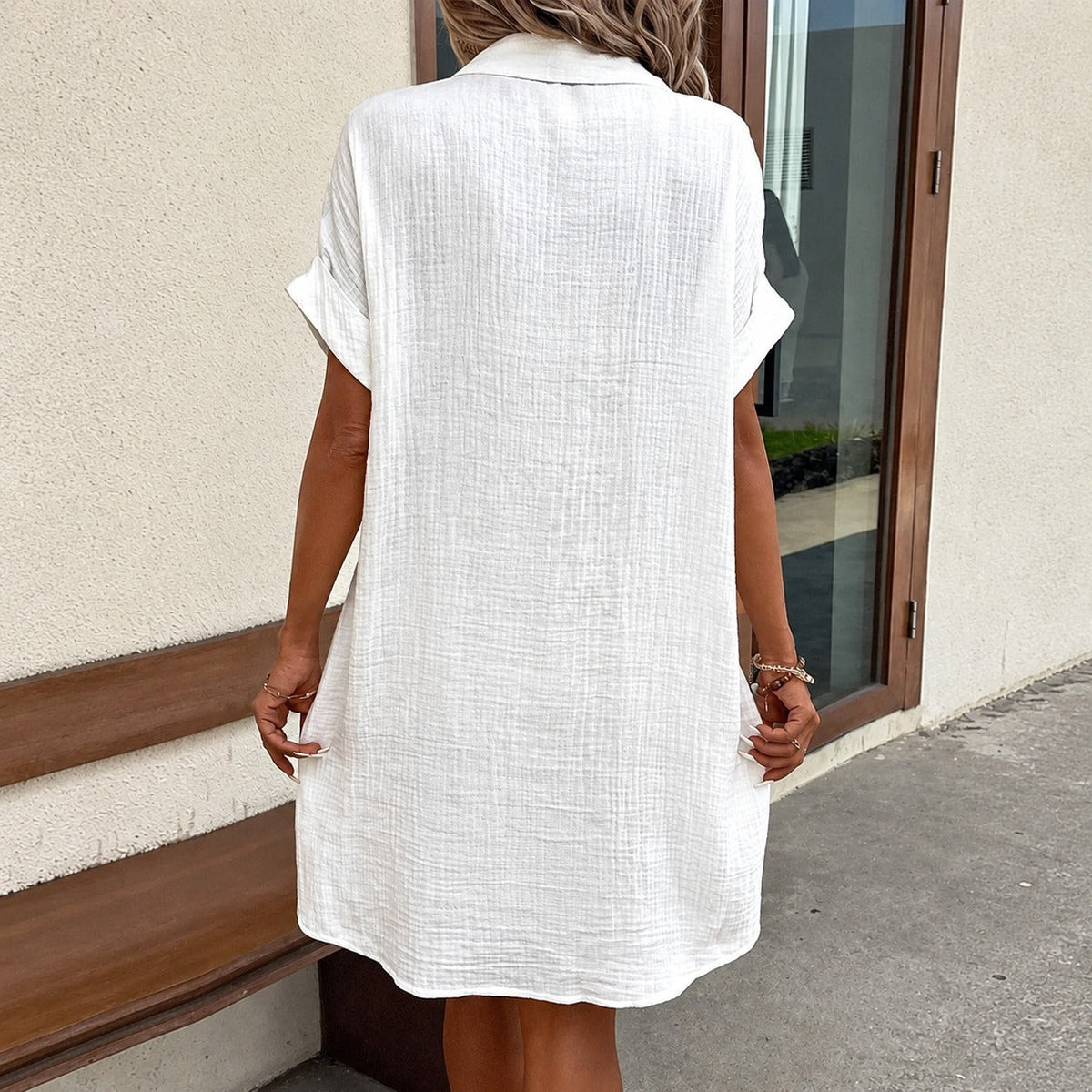 Clara - Vestido Camisa Feminino