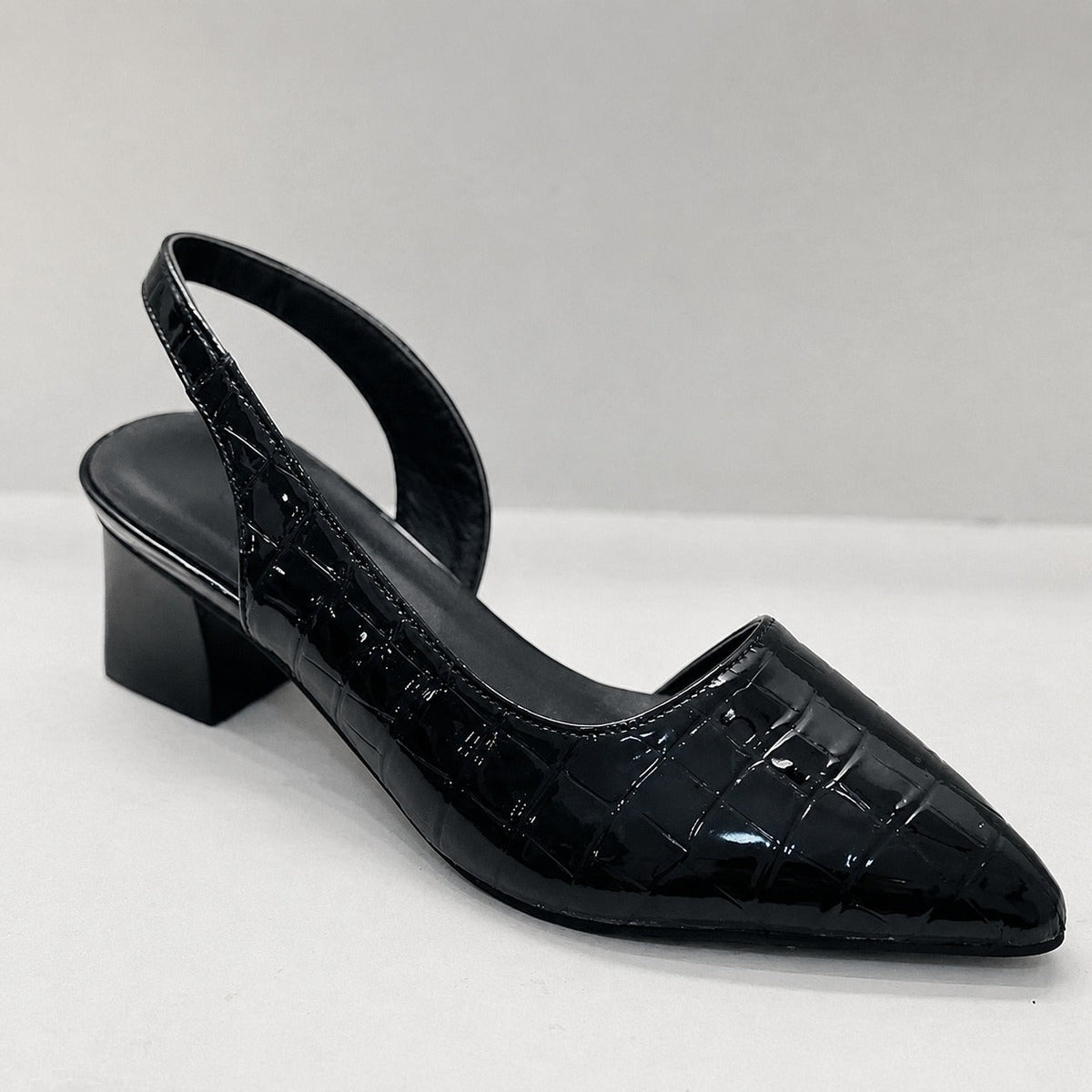 Caroline - Saltos Slingback Confortáveis para Mulheres