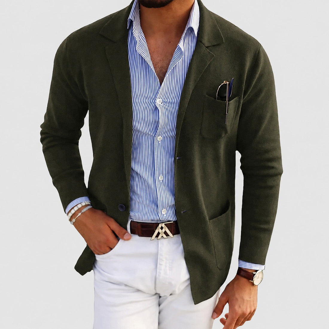 Olivier - Blazer casual ajustado