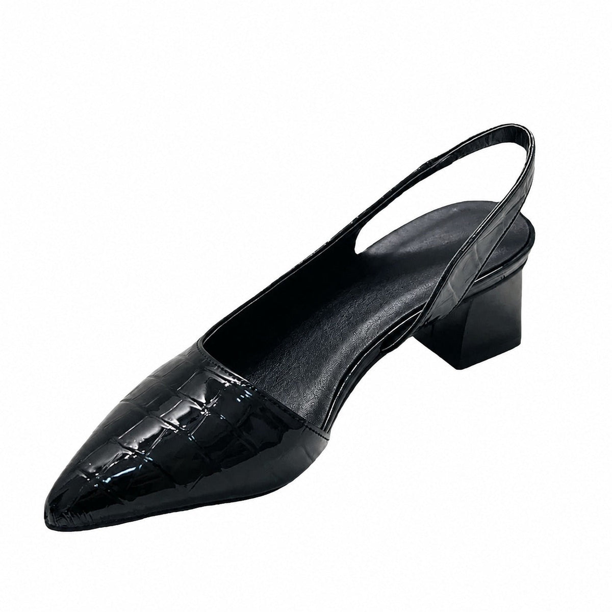 Caroline - Saltos Slingback Confortáveis para Mulheres
