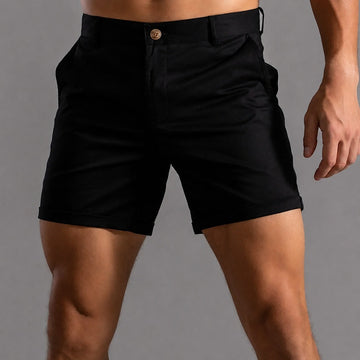 Andrie - Shorts chino masculinos com estilo