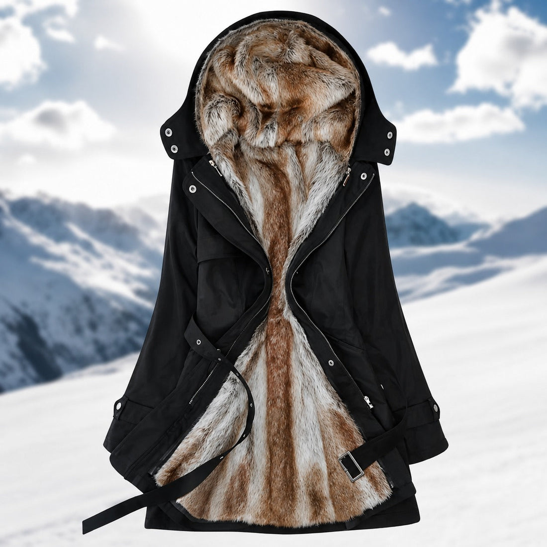 Hedda - Parka de inverno de luxo para mulheres