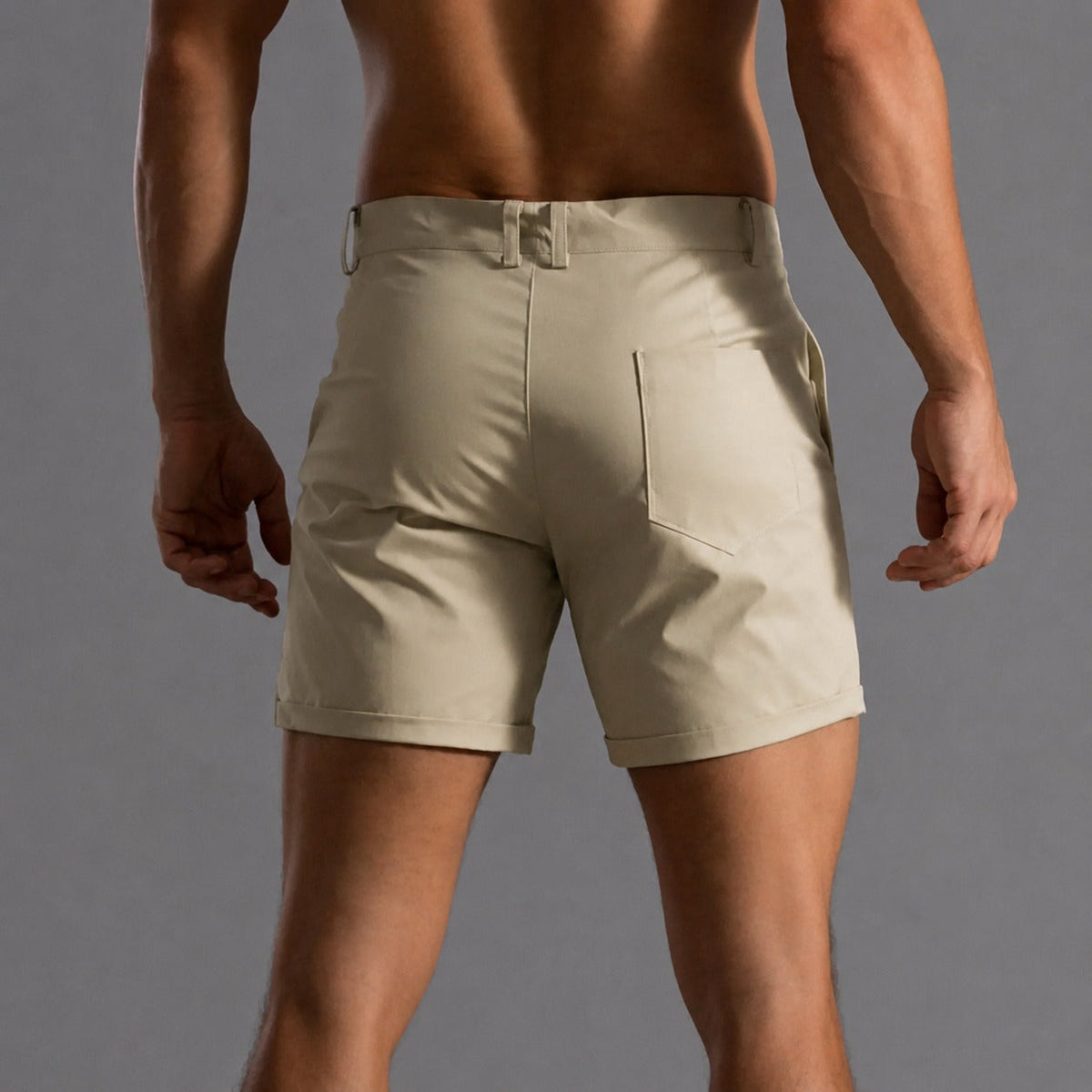 Andrie - Shorts chino masculinos com estilo