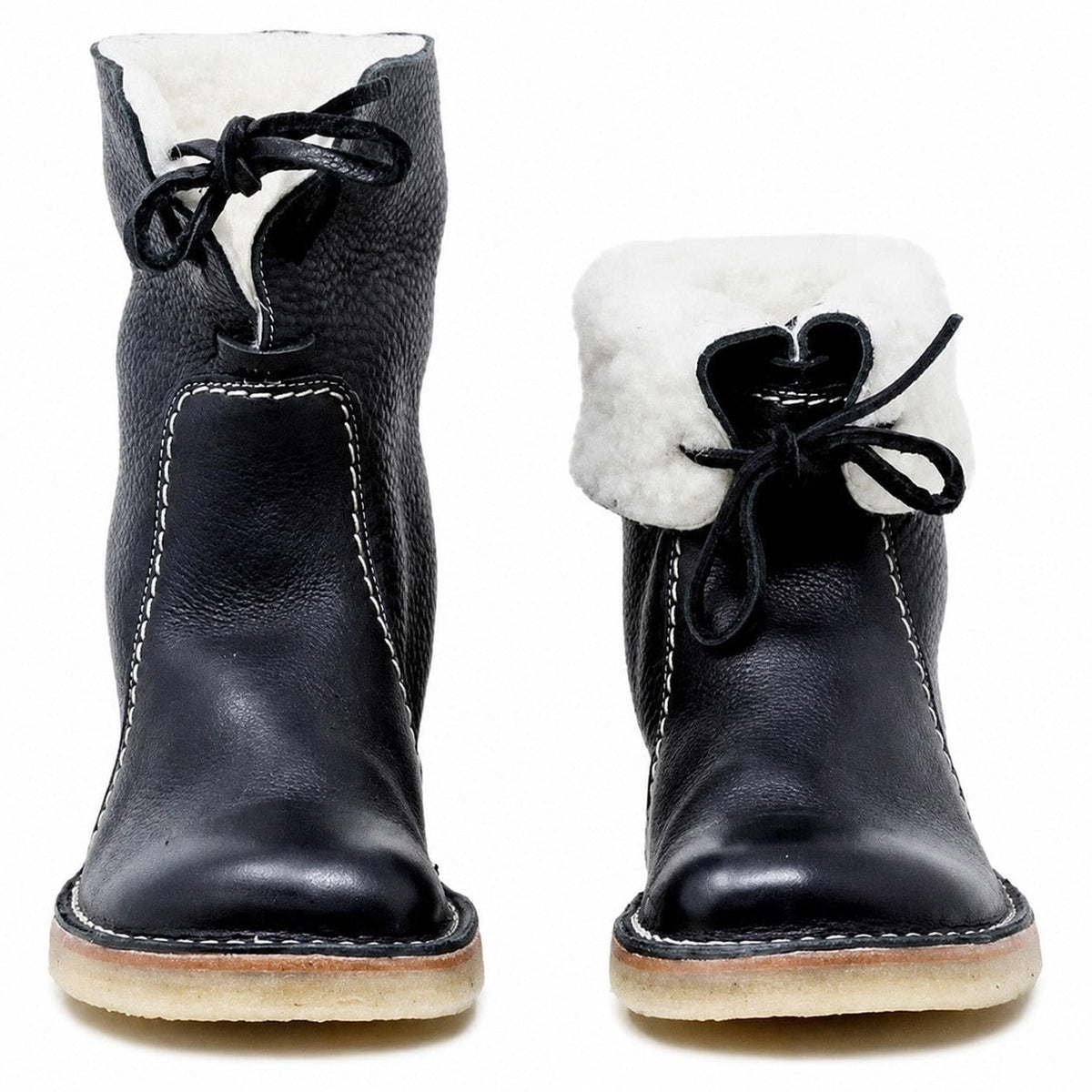 Asami - Botas femininas com forro quente