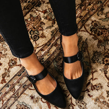 Mandy - Elegância e conforto em um sapato de salto alto