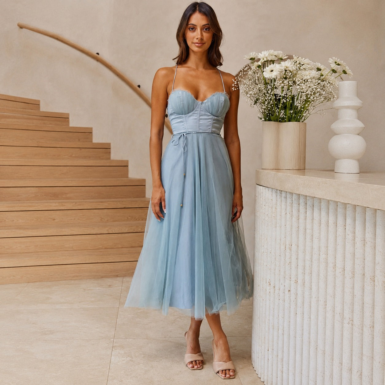Jana - Vestido midi para dias quentes