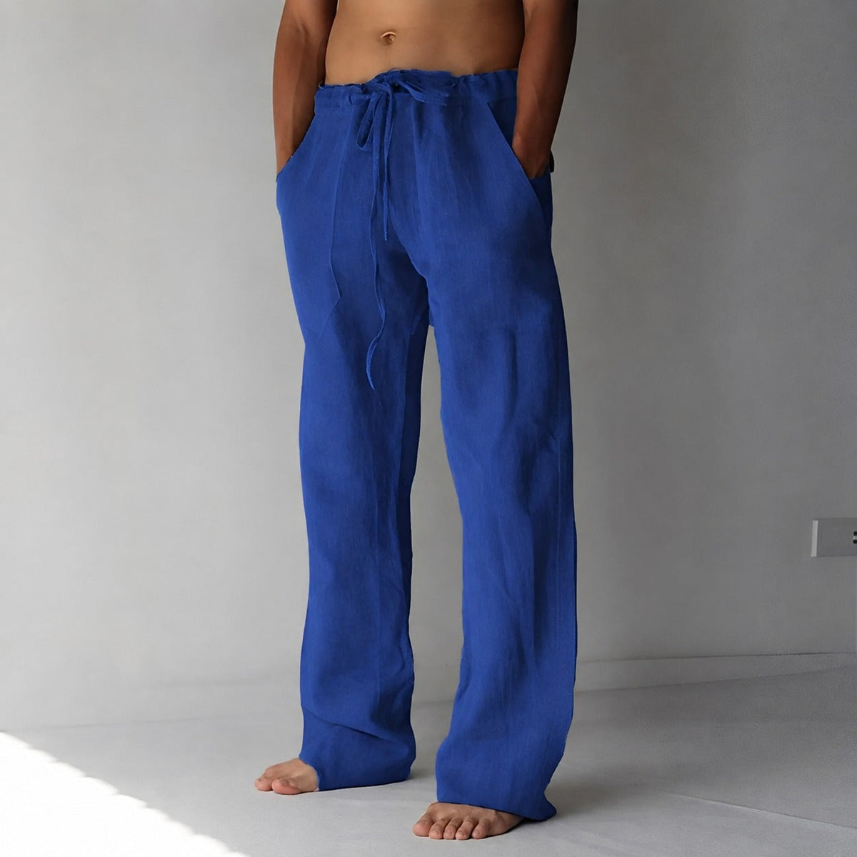 Bruce - Calças masculinas casuais em estilo relaxado