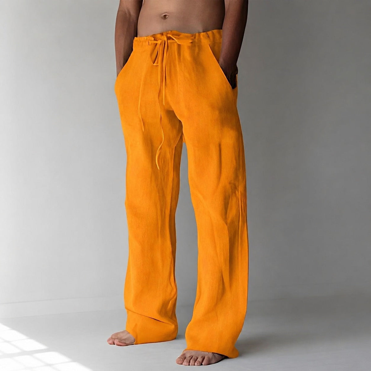 Bruce - Calças masculinas casuais em estilo relaxado